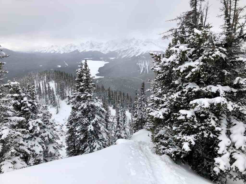 South Lawson Peak winter hike in Alberta
