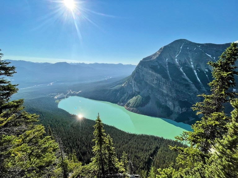 Big Beehive hike in Lake Louise