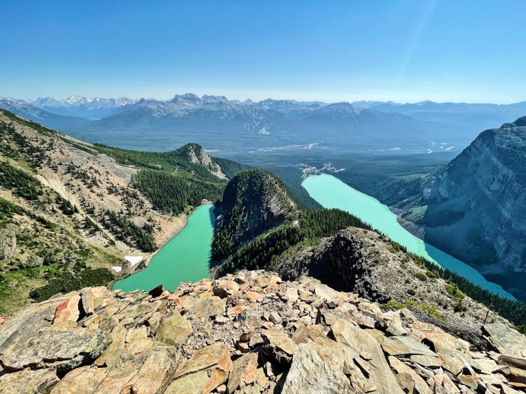 Devil's Thumb hike in Lake Louise