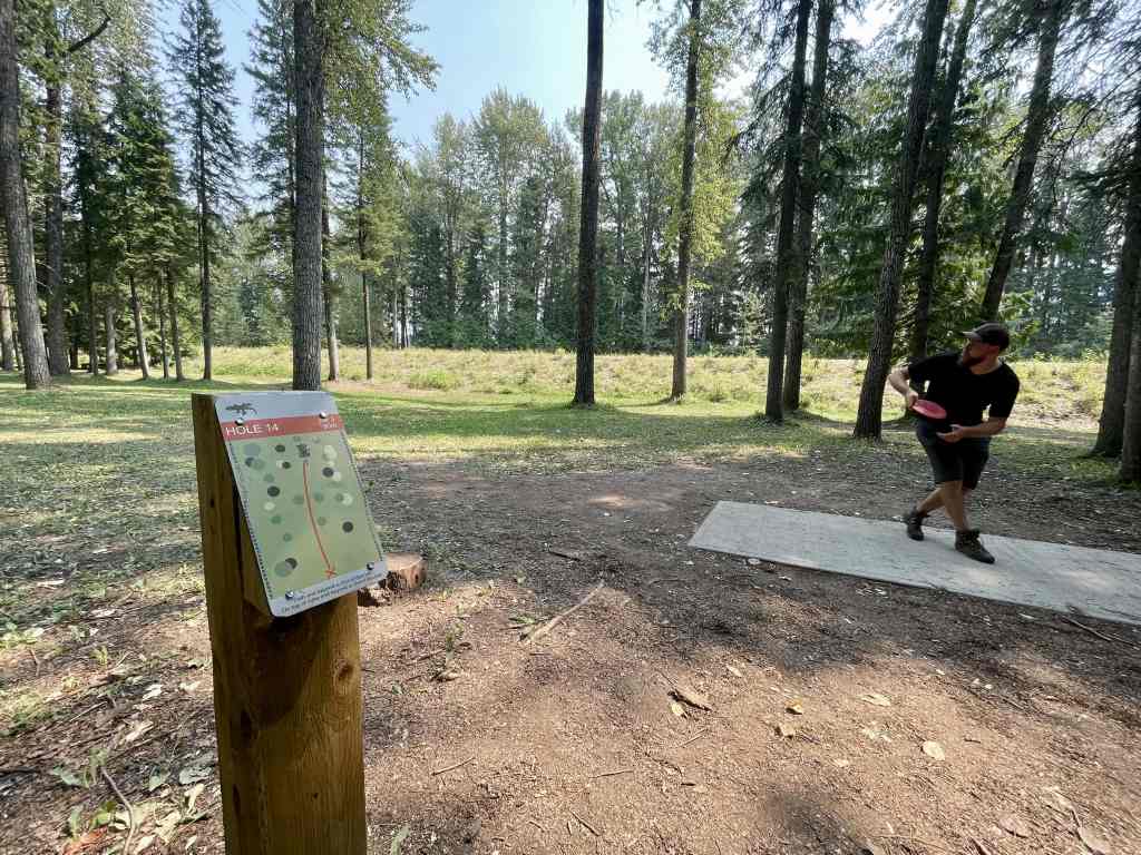Disc golf is one of the most fun things to do in Fernie