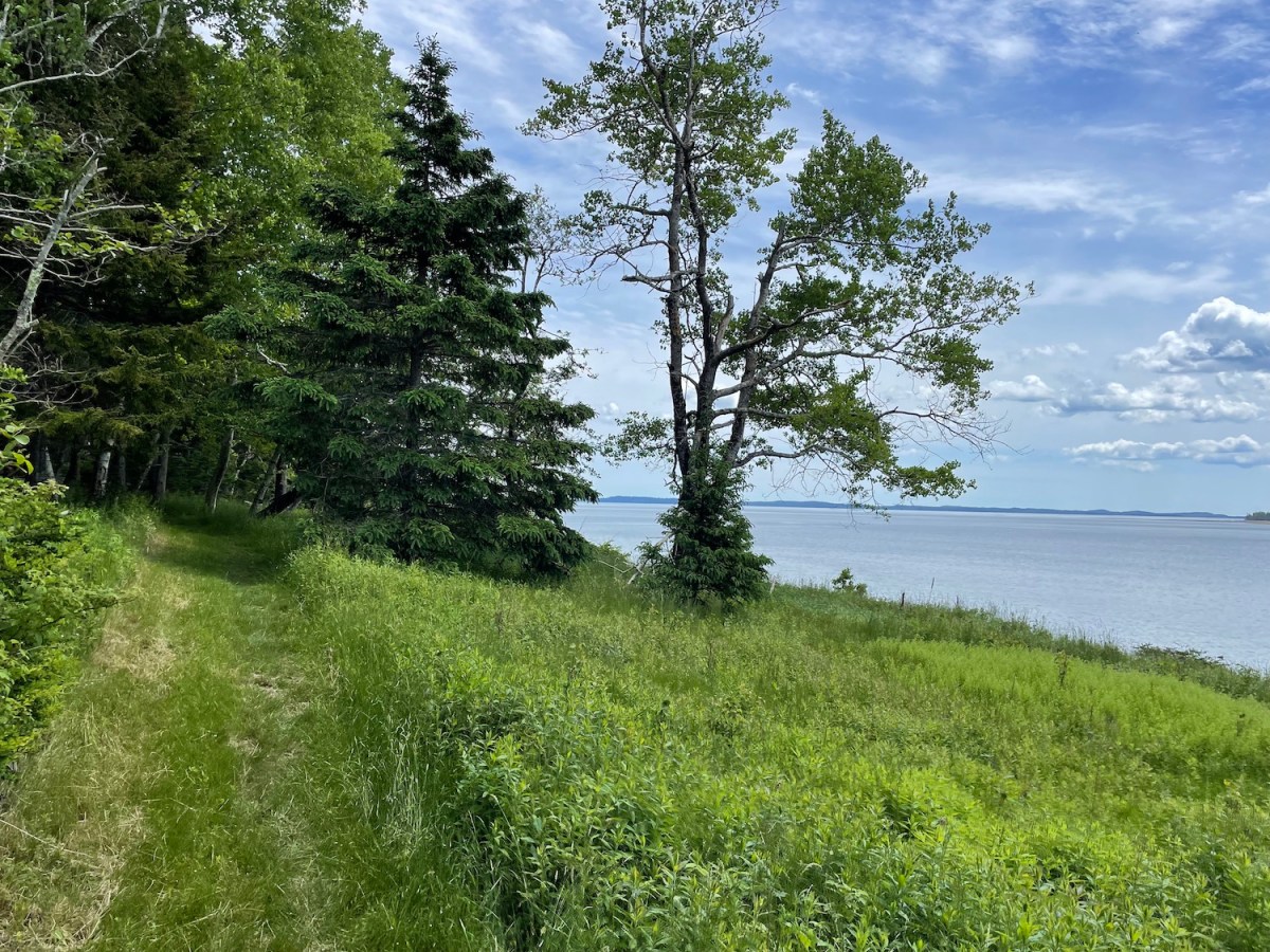 Ministers Island Loop Near St. Andrews, New Brunswick Out & Across