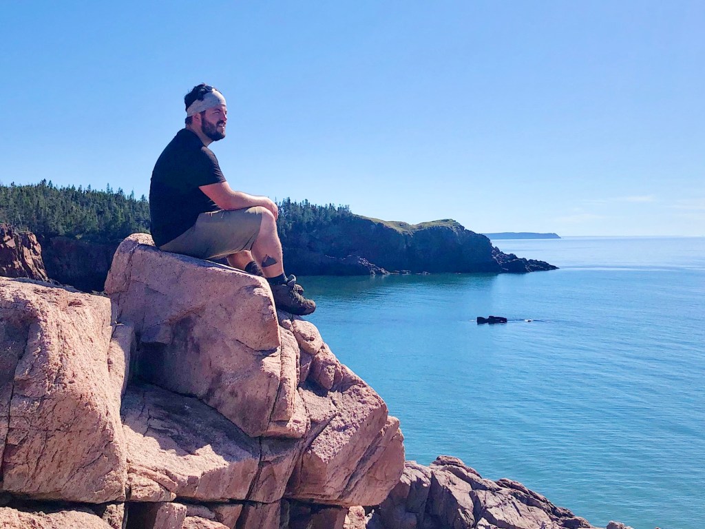 Relaxing on the Cape Chignecto Trail 