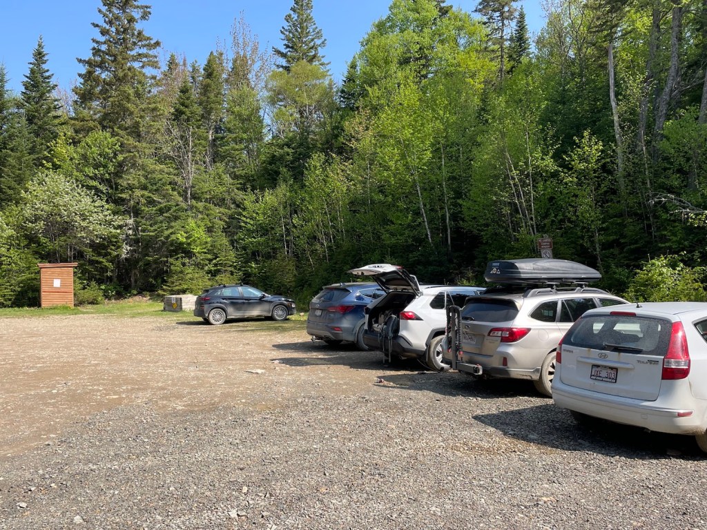 Mount Carleton hike parking lot