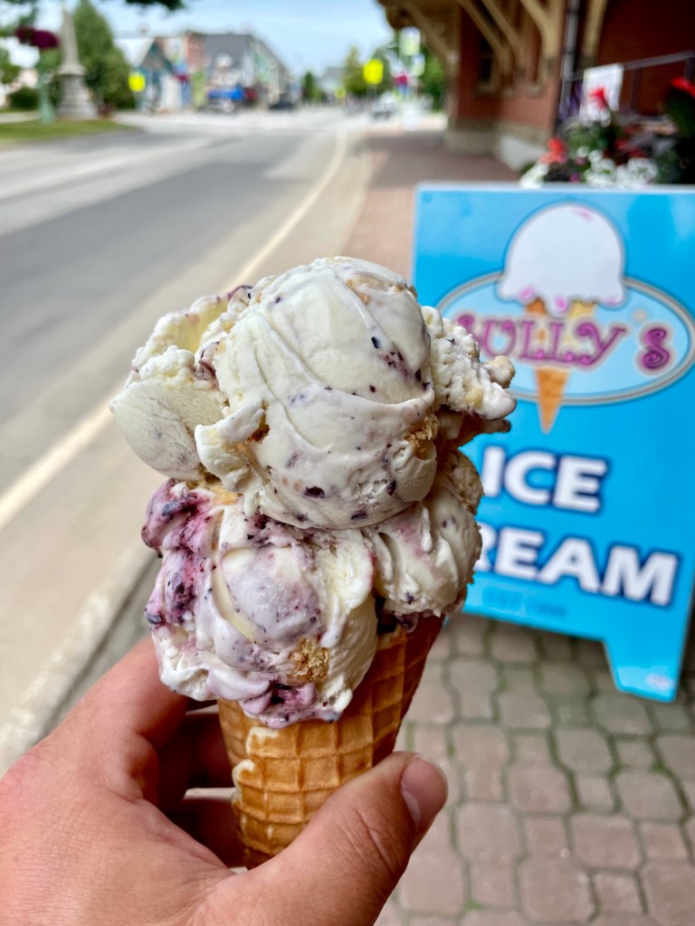 Ice cream road trip in New Brunswick