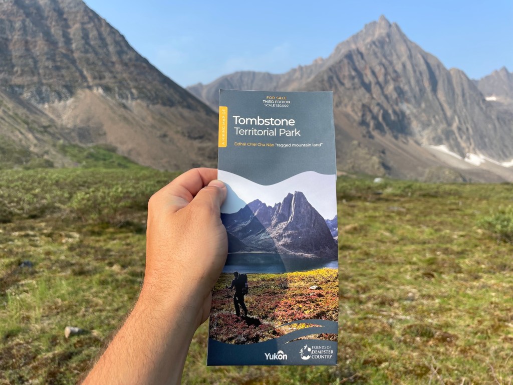 Tombstone Territorial Park map