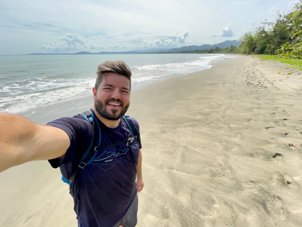 Selfie on Cahuita National Park hike
