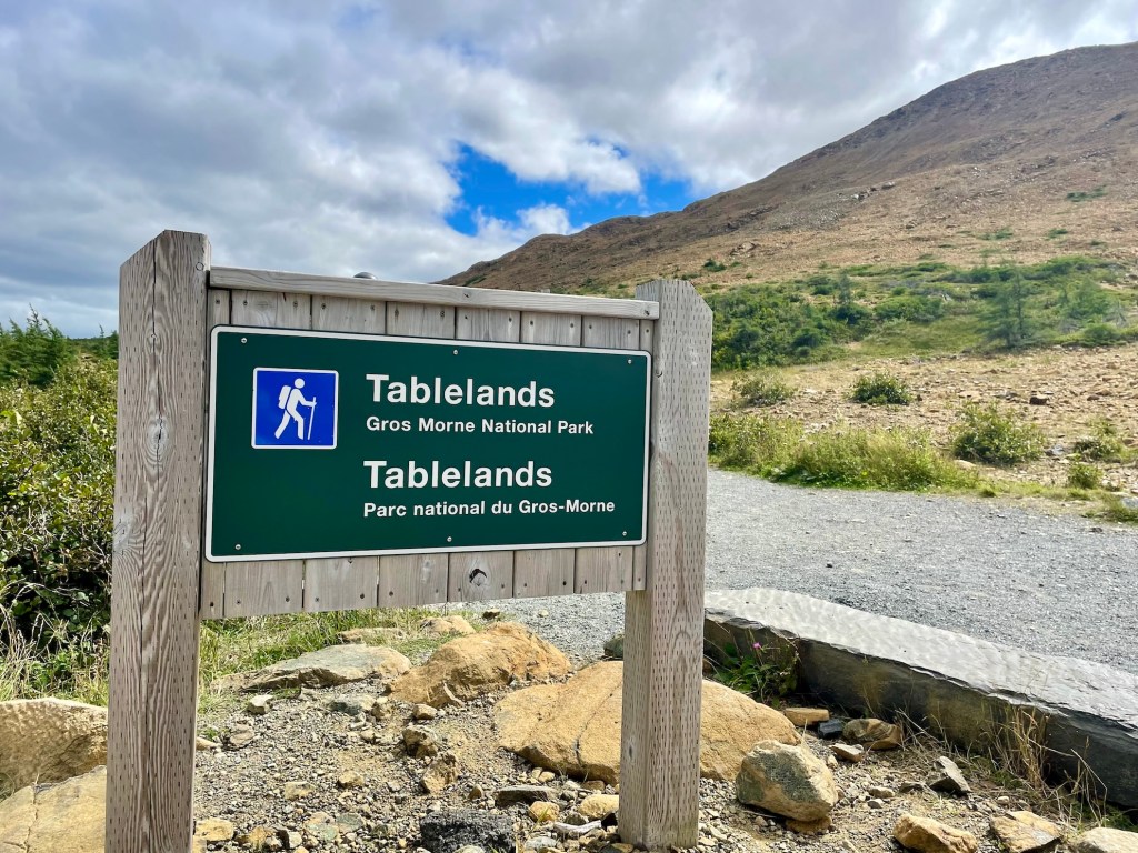 Tablelands Trail beginning