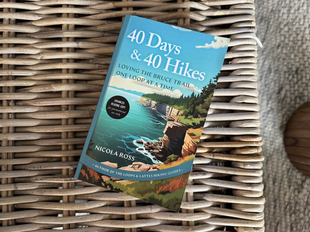 Bruce Trail hiking book