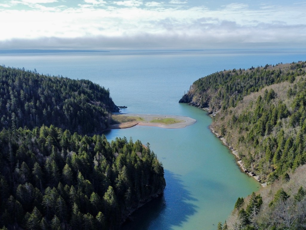 Fundy Footpath view of Goose River