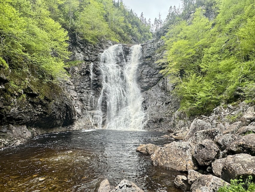 North River Falls in NS