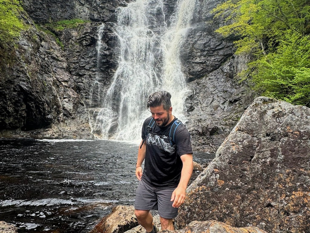 North River Falls hike in Cape Breton