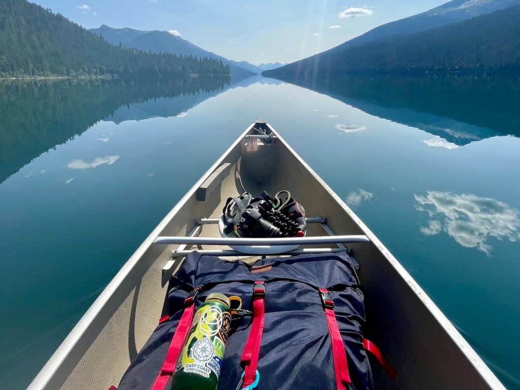 Paddling with Level Six Algonquin 95 in BC