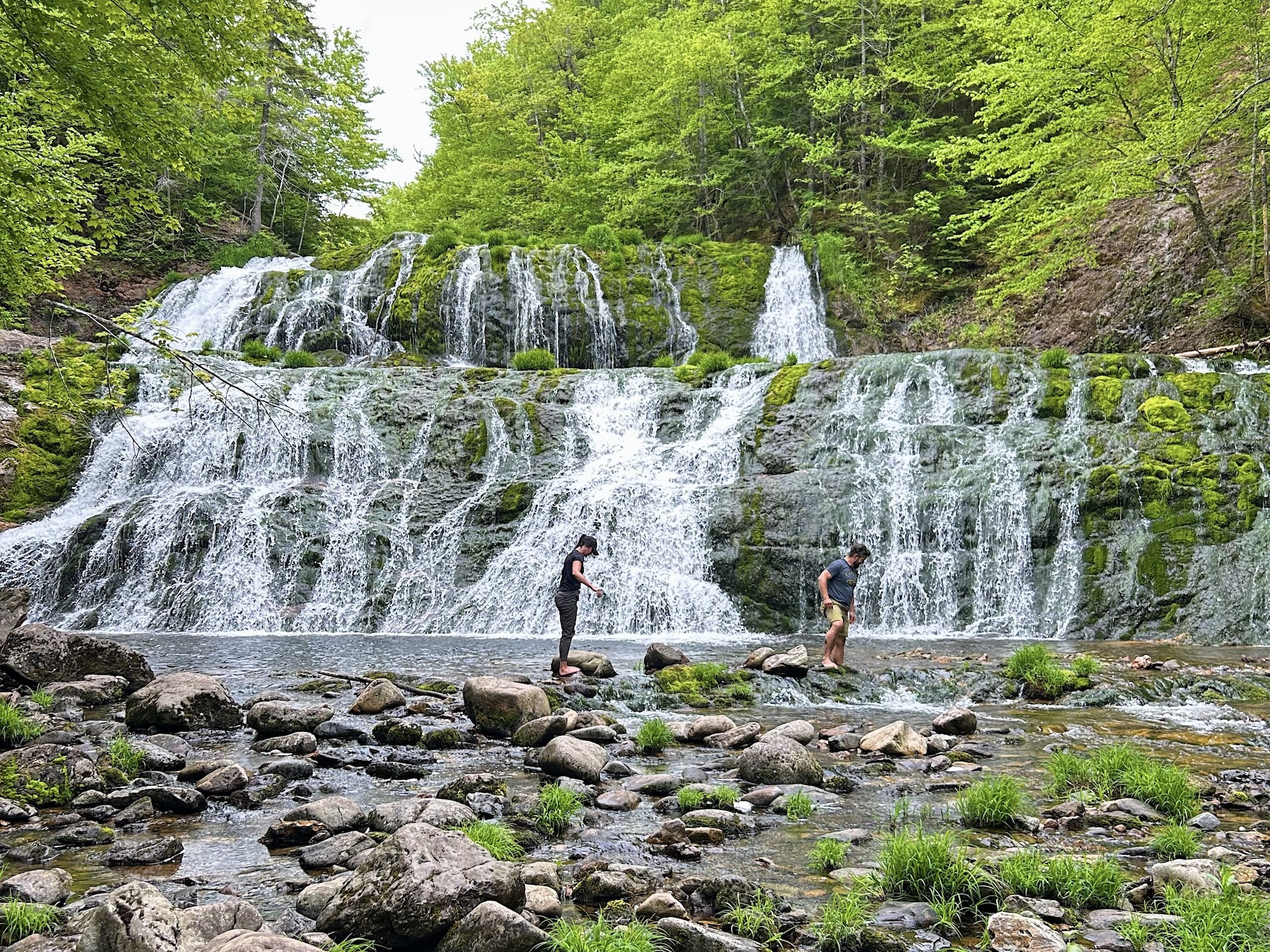 Egypt Falls hike in Cape Breton