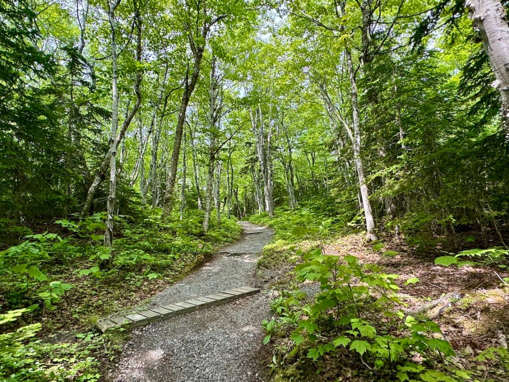 Franey Trail hike beginning