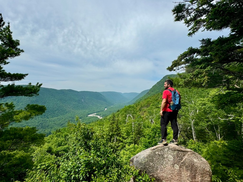 Franey Trail hike viewpoint
