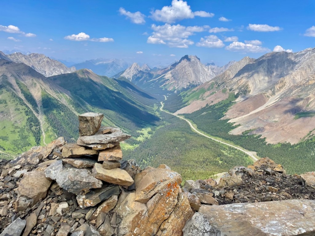 Highwood Ridge hike summit