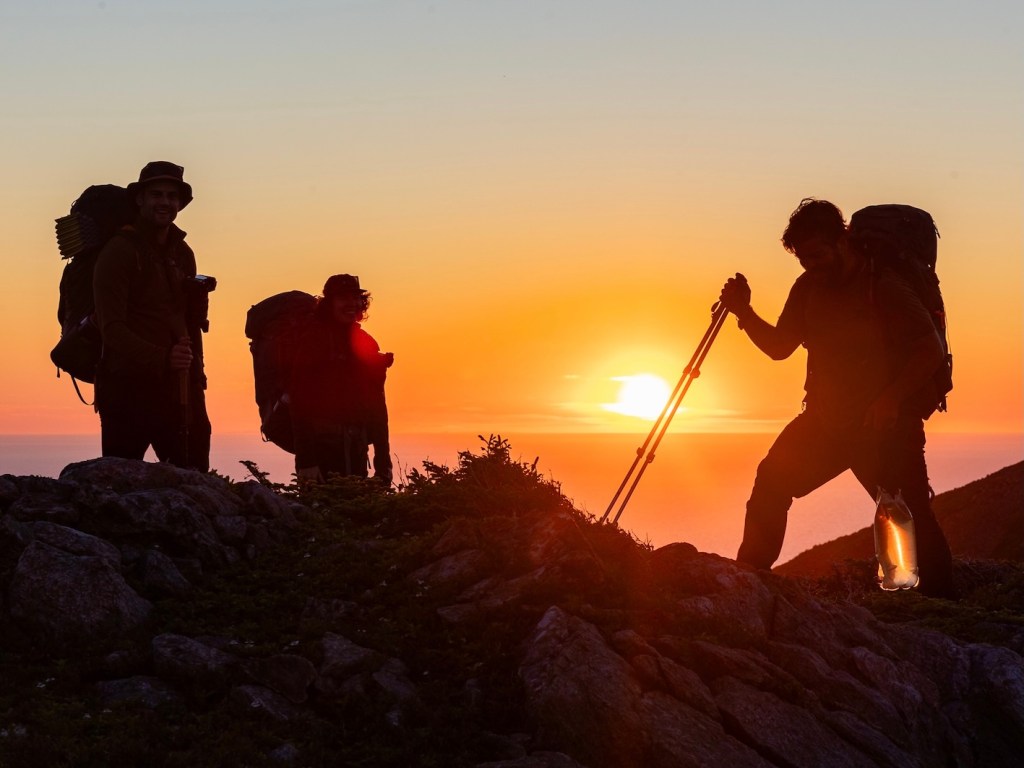 Seawall Trail sunset