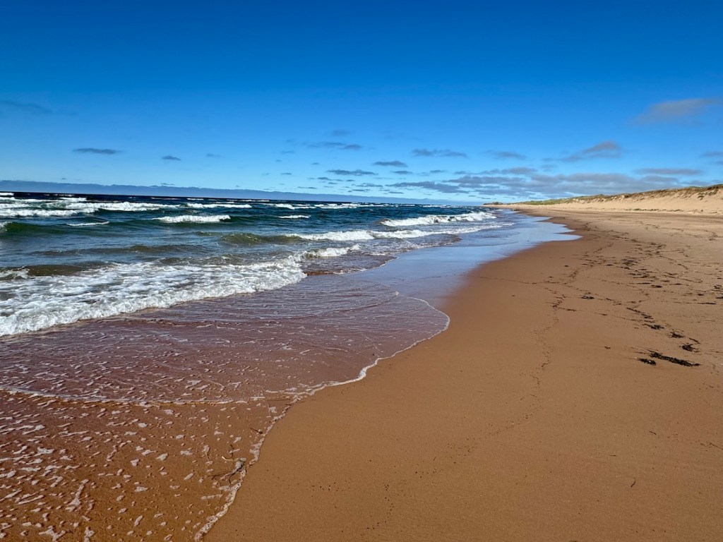 Greenwich Dunes Trail beach views