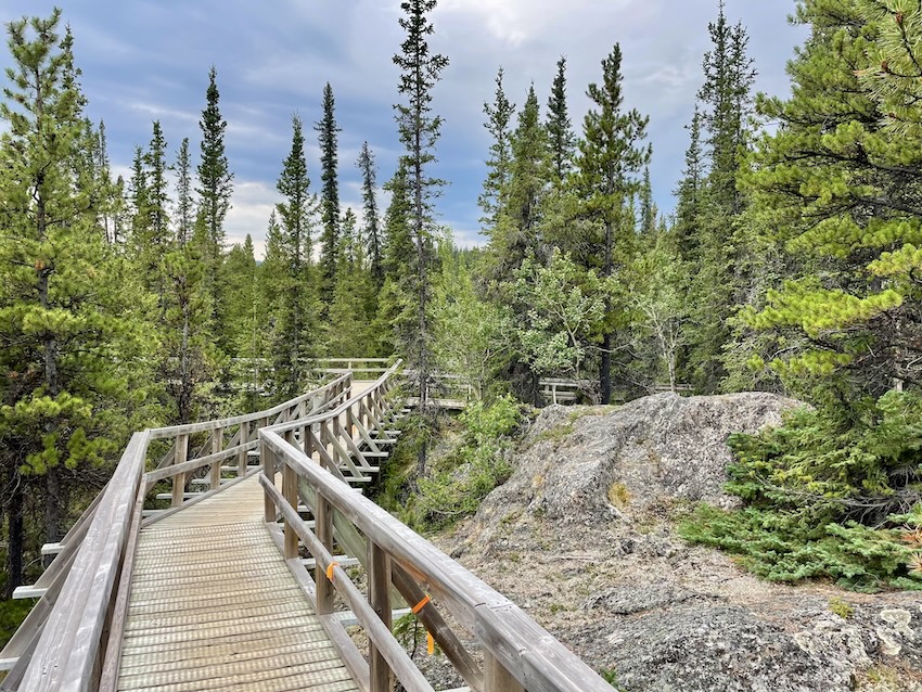 Rancheria Falls Trail boardwalk