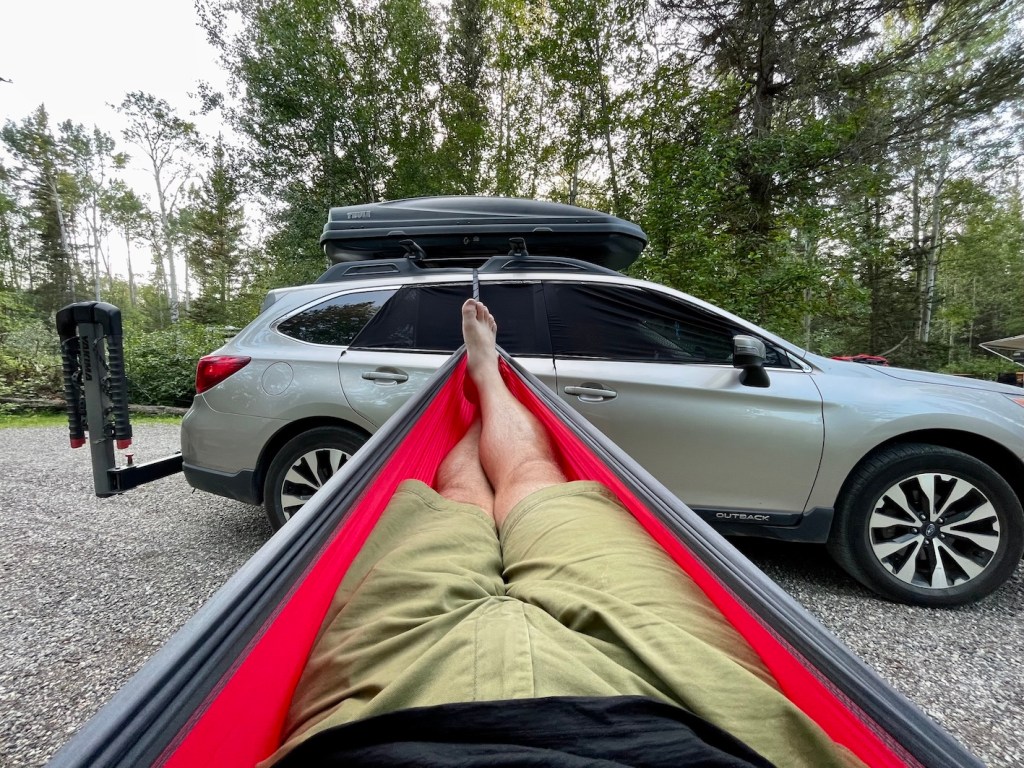 Liard River Hot Springs campground