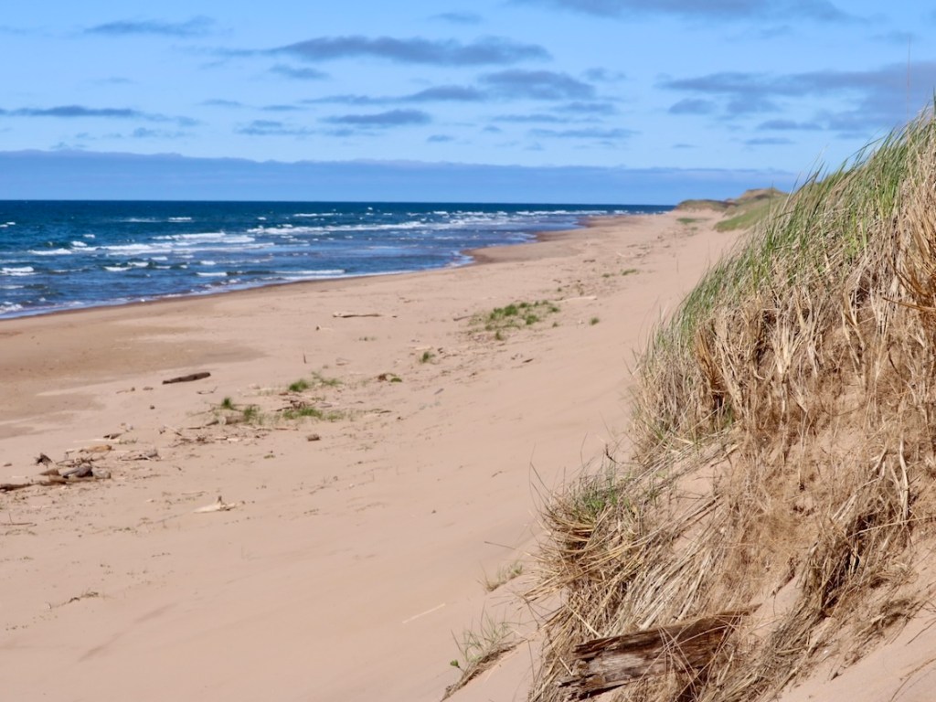 PEI Beaches with sand dunes