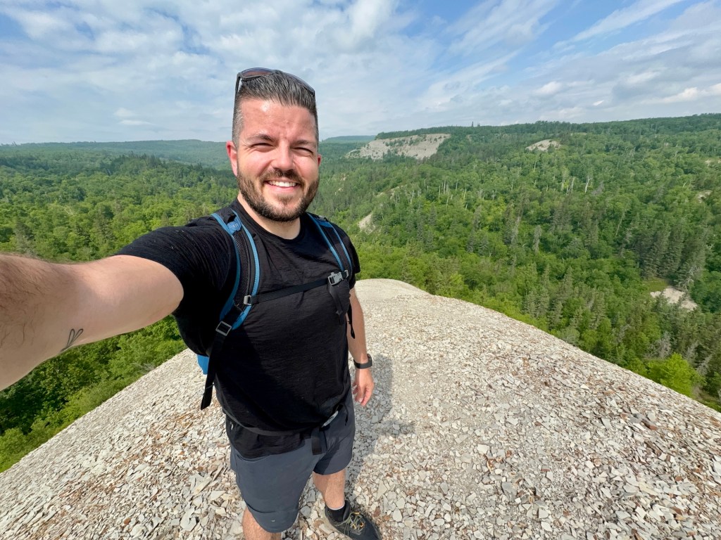 Bald Hill hike in Manitoba