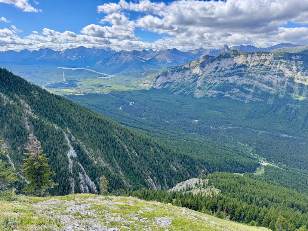 views from hikes in Kananaskis