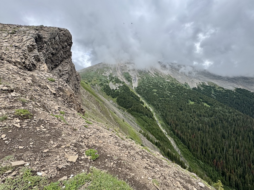 Kent Ridge hike getting close to the summit