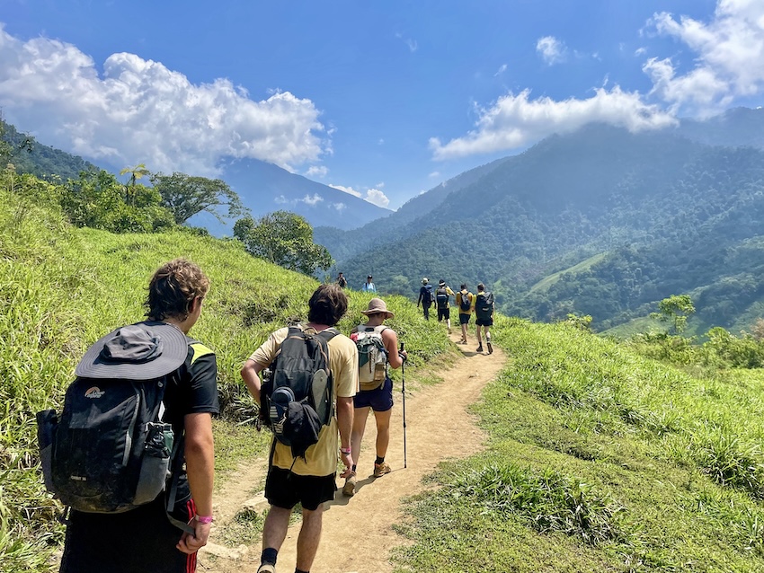 The Lost City trek group