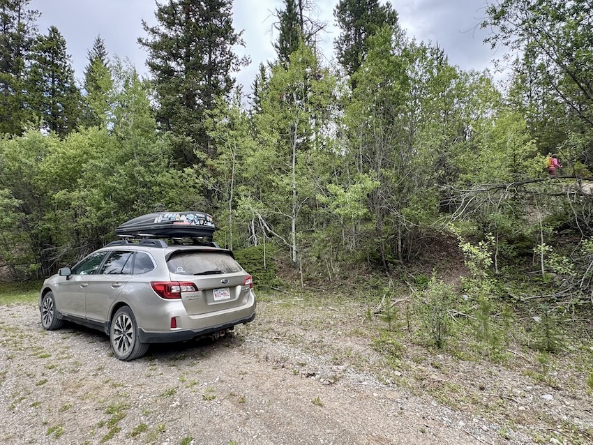 Mount Bowman hike trailhead