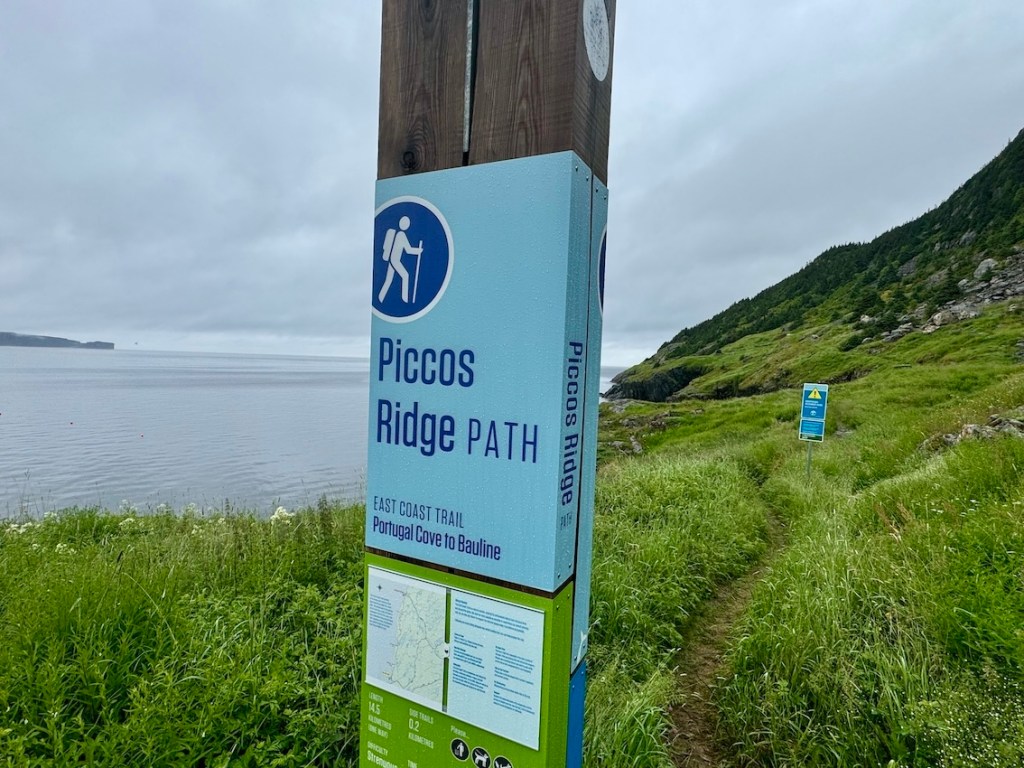 East Coast Trail trail sign