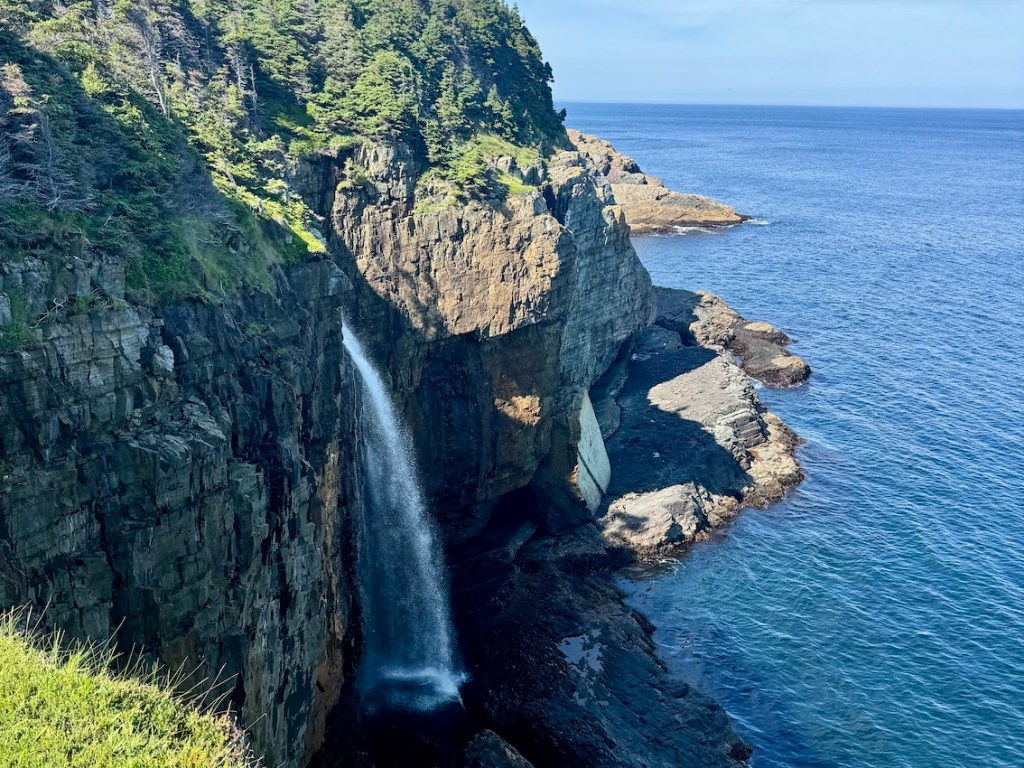 East Coast Trail waterfall