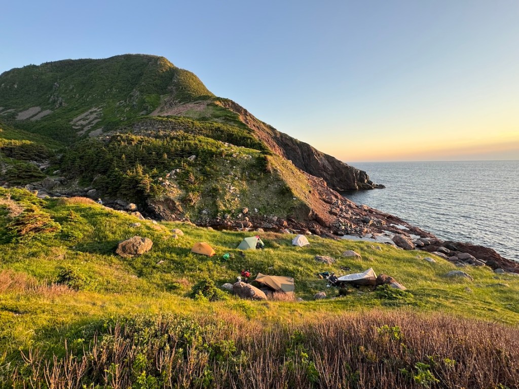 Backpacking trips in Canada in Cape Breton